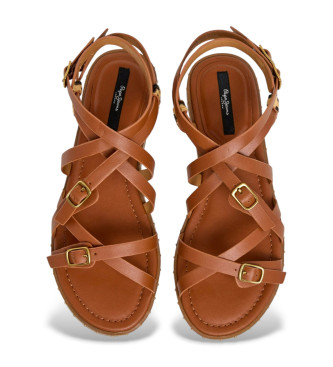 Pepe Jeans Sandali marroni Dyana Straps