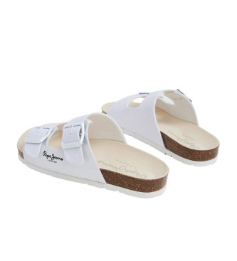 Pepe Jeans Sandały Oban Bay białe