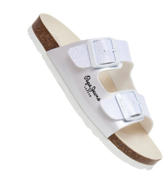 Pepe Jeans Sandały Oban Bay białe