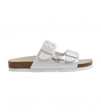 Pepe Jeans Oban Couple Sandals white