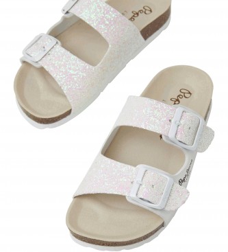 Pepe Jeans Oban Couple Sandals white