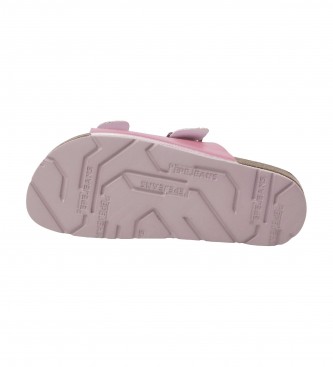 Pepe Jeans Pink Oban Couple Sandals