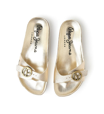Pepe Jeans Oban signatur-sandaler i guld