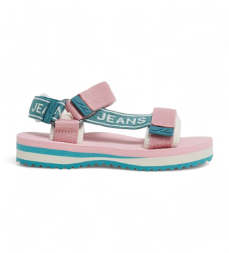 Pepe Jeans Sandały żelowe na basen w kolorze różowym