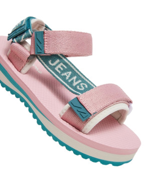 Pepe Jeans Jelly-sandaler til poolen pink