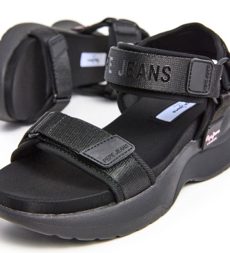Pepe Jeans Sandaler Venus Block svart