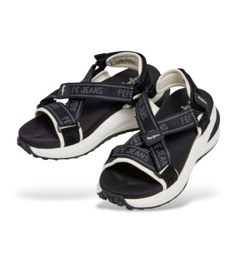 Pepe Jeans Sandali neri morbidi Winslove