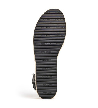 Pepe Jeans Sandalias Witney negro -Altura plataforma 7,3cm-