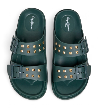 Pepe Jeans Ocean Studs Sandaler gr�n