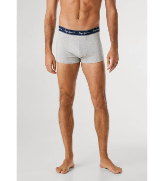 Pepe Jeans Set 3 Boxer Grigio unito, nero