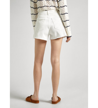 Pepe Jeans Short Anglaise blanc