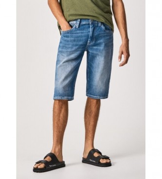 Pepe Jeans Short- Cash denim azul