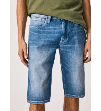 Pepe Jeans Shorts in denim blu contanti