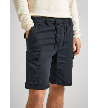 Pepe Jeans Spodenki Gymdigo Cargo Shorts czarne