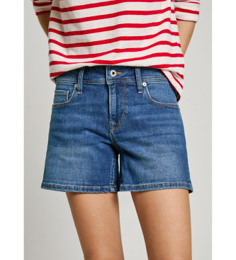 Pepe Jeans Short Regular Siouxie niebieski