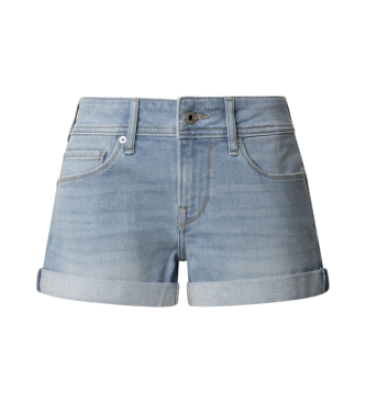 Pepe Jeans Short Regular Siouxie niebieski