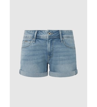 Pepe Jeans Curto Relaxado azul