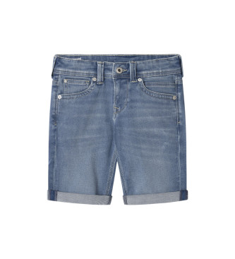 Pepe Jeans Kratka Slim Gymdigo modra