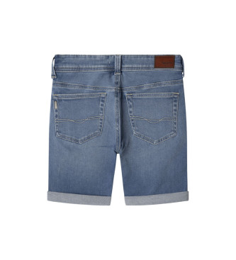 Pepe Jeans Kratka Slim Gymdigo modra