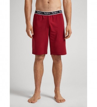 Pepe Jeans Short Solid red