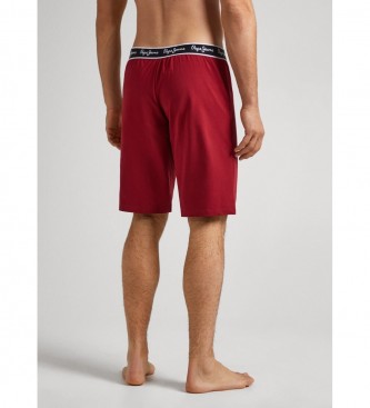 Pepe Jeans Short Solid rojo