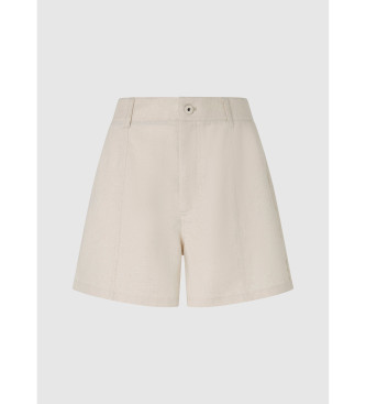 Pepe Jeans Short Tilly blanco roto