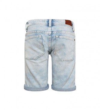 Pepe Jeans Calo Denim Tracker Shorts azul