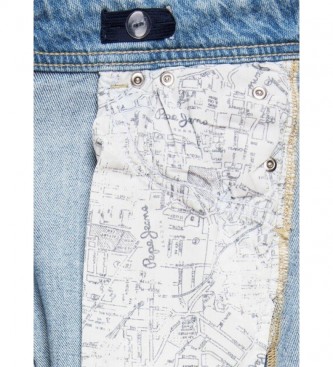 Pepe Jeans Denim Tracker Shorts blauw
