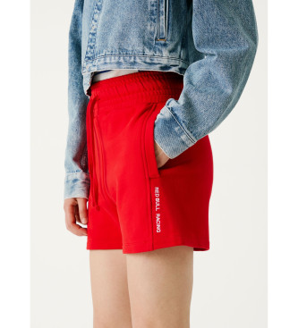 Red Bull Racing x Pepe Jeans Shorts felpa cintura ajustable rojo