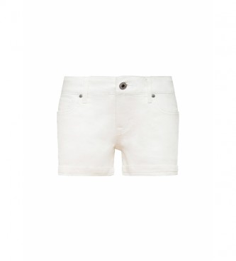 Pepe Jeans Shorts Foxtail blanco