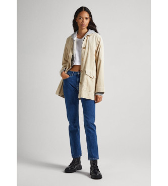 Pepe Jeans Sovracamicia in velluto a coste Kelsey beige
