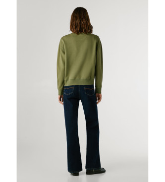 Pepe Jeans Mikina Beberly zelena