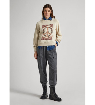 Pepe Jeans Cameron beige sweatshirt