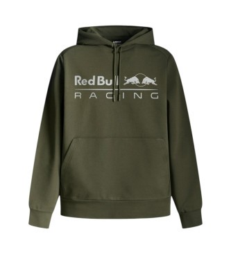 Red Bull Racing x Pepe Jeans Green hooded sweatshirt with logo