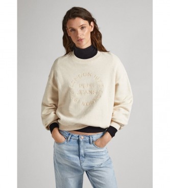 Pepe Jeans Sweat-shirt Cara beige