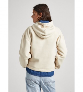 Pepe Jeans Beżowa bluza Cassandra
