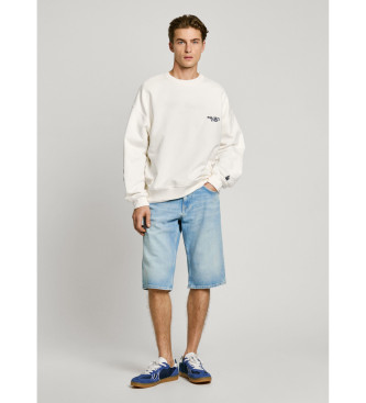 Pepe Jeans Colville Crew Sweatshirt white