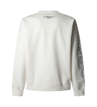 Pepe Jeans Colville Crew Sweatshirt white