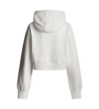 Pepe Jeans Sweat  capuche ajust blanc