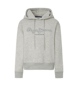 Pepe Jeans Sweat  capuche Frida gris