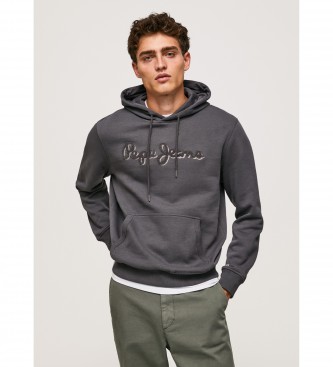 Pepe Jeans Gray hooded sweatshirt