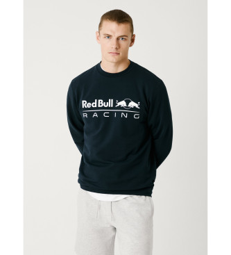 Red Bull Racing x Pepe Jeans Sweatshirt com gola redonda azul-marinho