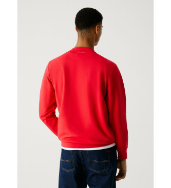 Red Bull Racing x Pepe Jeans Sweatshirt Rundhalsausschnitt rot