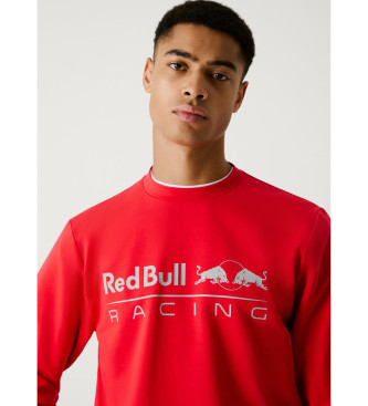 Red Bull Racing x Pepe Jeans Bluza z okrągłym dekoltem czerwona