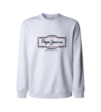 Pepe Jeans Daxton Crew Sweatshirt vit