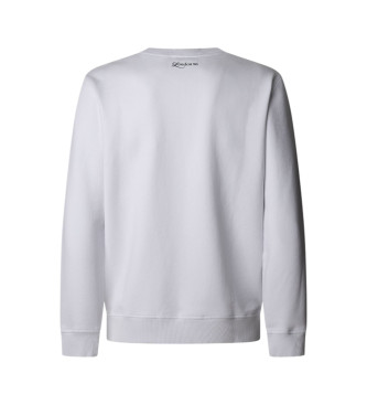 Pepe Jeans Sweat-shirt Derril Crew blanc