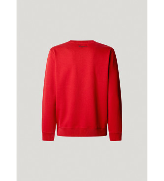 Pepe Jeans Derril Crew Sweatshirt rood