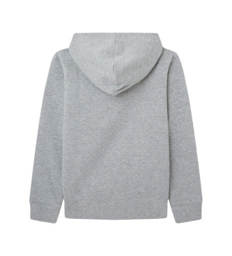 Pepe Jeans Sweatshirt Eddie Zip grey