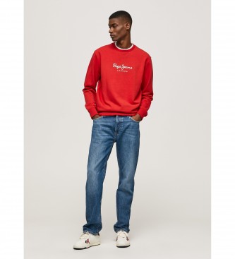 Pepe Jeans Edward Crew Sweatshirt rouge