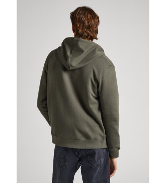 Pepe Jeans Sweatshirt Edward Zip vert